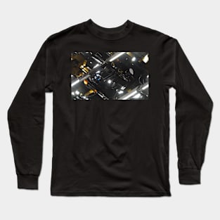 Seamless Futuristic Mech V Long Sleeve T-Shirt